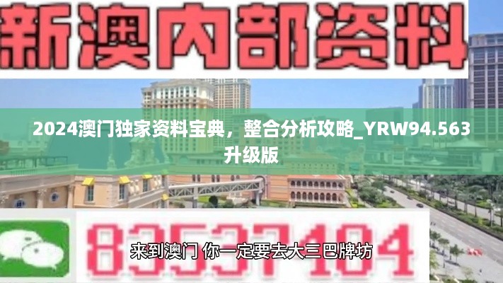 2024澳门独家资料宝典，整合分析攻略_YRW94.563升级版