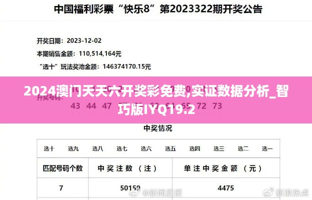 2024澳门天天六开奖彩免费,实证数据分析_智巧版IYQ19.2