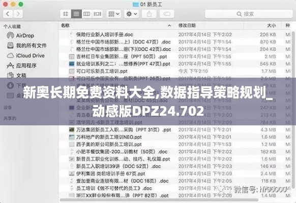 新奥长期免费资料大全,数据指导策略规划_动感版DPZ24.702