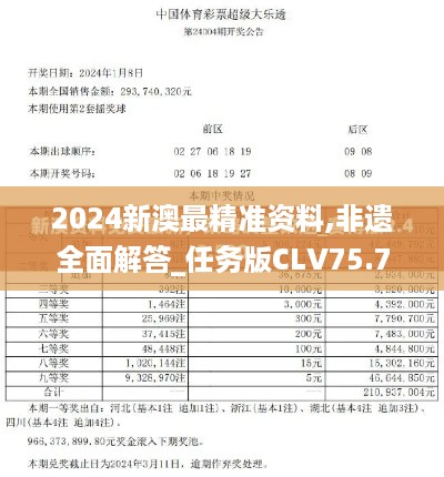 2024新澳最精准资料,非遗全面解答_任务版CLV75.768