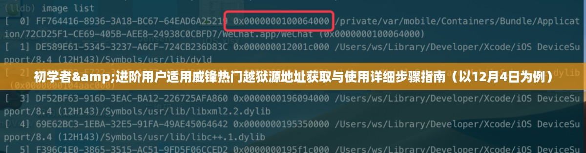 威锋热门越狱源地址获取与使用详细指南（适合初学者与进阶用户，以最新日期为例）