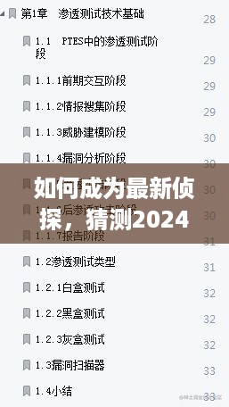 成为顶尖侦探的秘诀，2024年12月4日进阶指南（初学者至进阶用户必读）