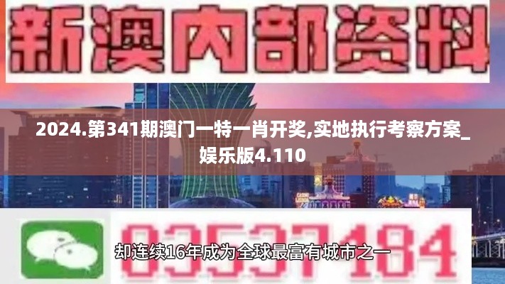 2024.第341期澳门一特一肖开奖,实地执行考察方案_娱乐版4.110