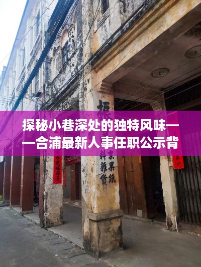 合浦最新人事任职公示背后的独特小巷风情之旅