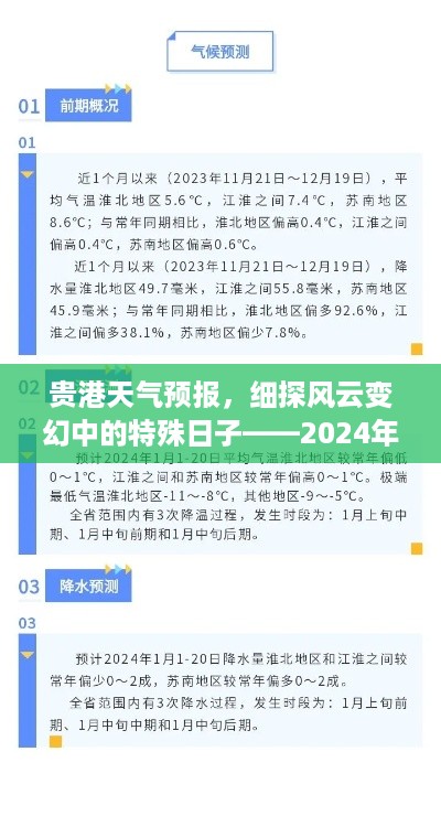 贵港天气预报，风云变幻中的特殊日子——2024年12月9日气象解析