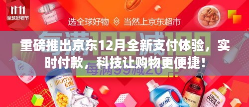 京东重磅推出实时支付体验，科技助力购物更便捷