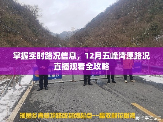 掌握实时路况信息，五峰湾潭路况直播观看全攻略