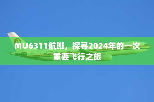 MU6311航班，探寻未来之旅，启程2024年重要飞行之旅