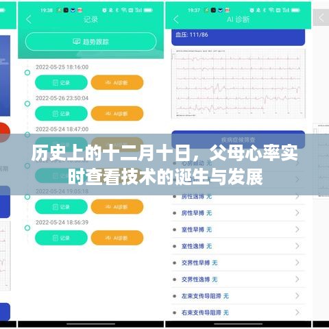 十二月十日的历史节点，父母心率实时查看技术的诞生与演进