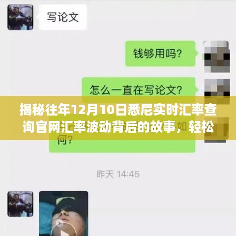 揭秘悉尼实时汇率背后的故事，历年12月10日汇率波动科普之旅