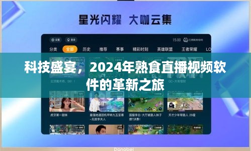 科技盛宴，熟食直播视频软件的革新之旅（2024年展望）