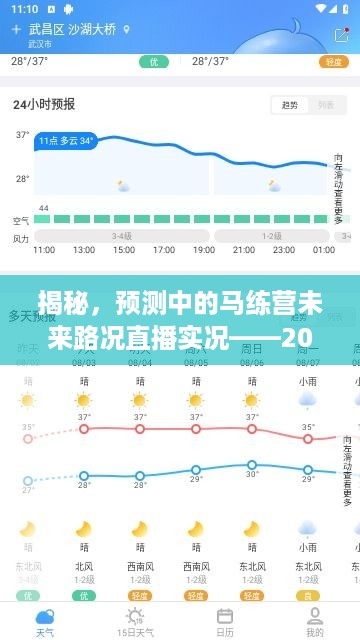 揭秘，马练营未来路况直播实况预测——2024年展望