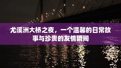 尤溪洲大桥之夜，日常温馨与友情珍贵的交汇瞬间