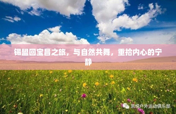 锡盟回宝昌之旅，与自然共舞，重觅心灵宁静