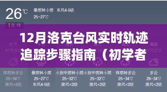 洛克台风实时轨迹追踪指南，适用于初学者与进阶用户的12月追踪步骤