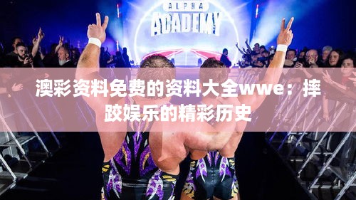 澳彩资料免费的资料大全wwe：摔跤娱乐的精彩历史