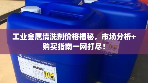 工业金属清洗剂价格揭秘，市场分析+购买指南一网打尽！