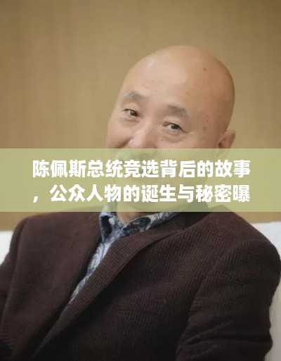 陈佩斯总统竞选背后的故事，公众人物的诞生与秘密曝光