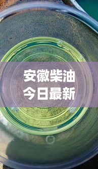 安徽柴油今日最新价格动态