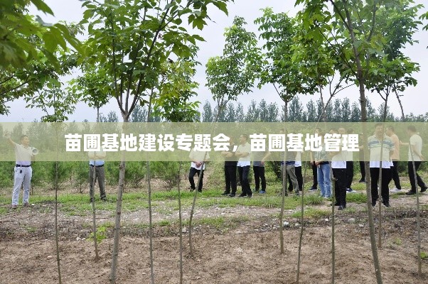 苗圃基地建设专题会，苗圃基地管理 