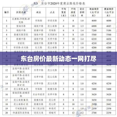 东台房价最新动态一网打尽