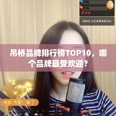 吊桥品牌排行榜TOP10，哪个品牌最受欢迎？