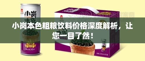 小岗本色粗粮饮料价格深度解析，让您一目了然！