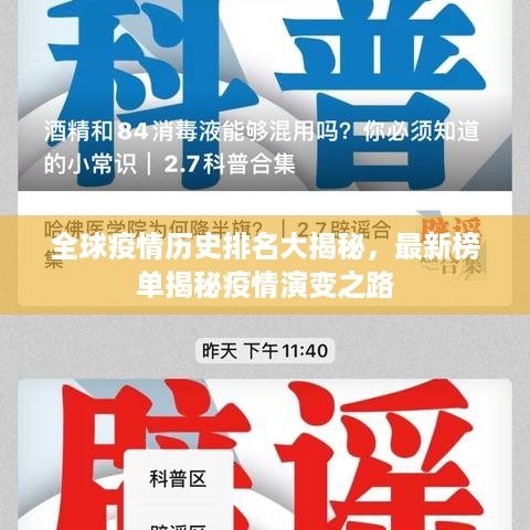 全球疫情历史排名大揭秘，最新榜单揭秘疫情演变之路