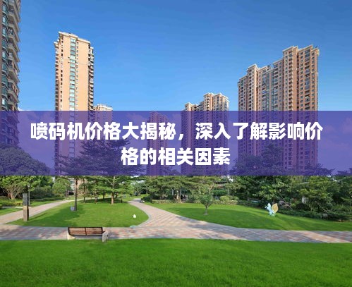 喷码机价格大揭秘，深入了解影响价格的相关因素