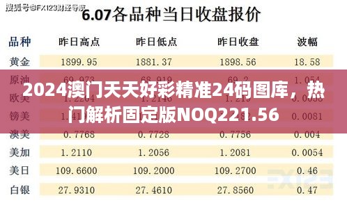 2024澳门天天好彩精准24码图库，热门解析固定版NOQ221.56