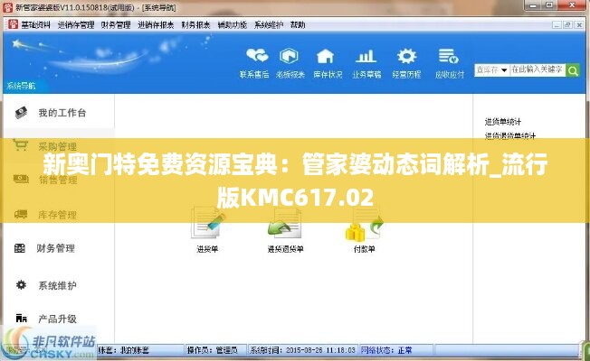 新奥门特免费资源宝典：管家婆动态词解析_流行版KMC617.02