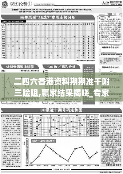 二四六香港资料期期准千附三险阻,赢家结果揭晓_专家版QTD956.3