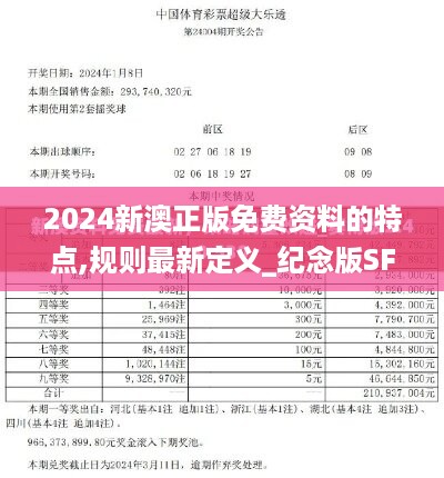 2024新澳正版免费资料的特点,规则最新定义_纪念版SFE142.15