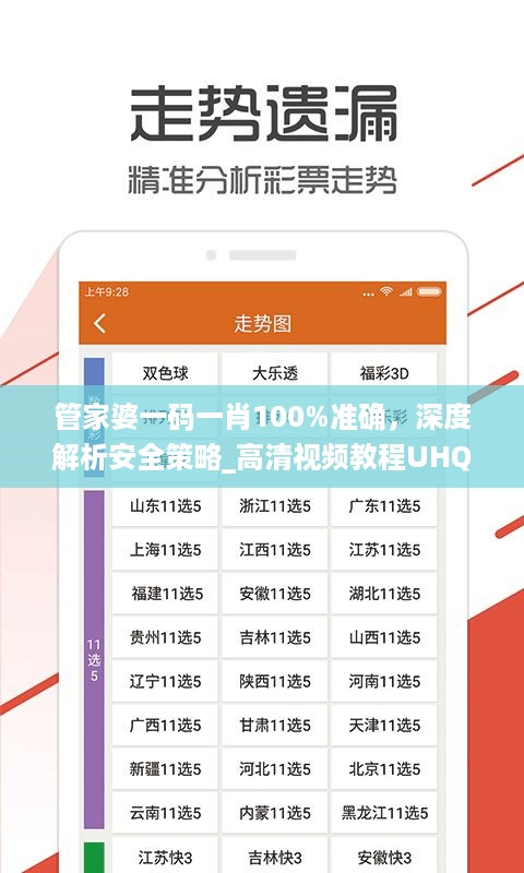 管家婆一码一肖100%准确，深度解析安全策略_高清视频教程UHQ598.87