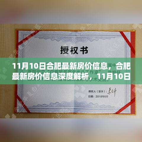 合肥最新房价深度解析，市场脉搏把握与未来展望（11月10日）