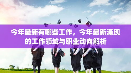 今年最新涌现的工作领域与职业动向解析，探索最新职业趋势