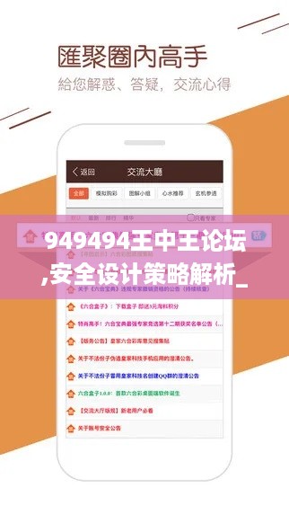 949494王中王论坛,安全设计策略解析_LJP481.5主力版