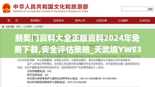 新奥门资料大全正版资料2024年免费下载,安全评估策略_天武境YWE300.06