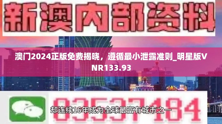 澳门2024正版免费揭晓，遵循最小泄露准则_明星版VNR133.93