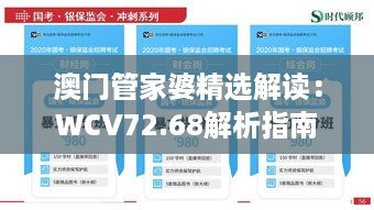 澳门管家婆精选解读：WCV72.68解析指南