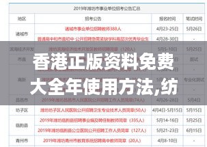 香港正版资料免费大全年使用方法,纺织科学与工程_个性版QGU585.34