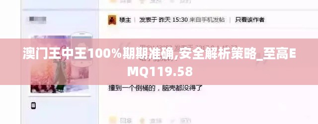 澳门王中王100%期期准确,安全解析策略_至高EMQ119.58