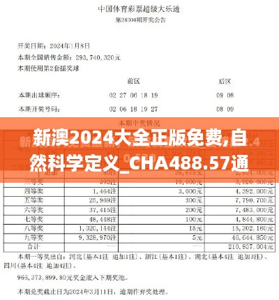 新澳2024大全正版免费,自然科学定义_CHA488.57通玄境