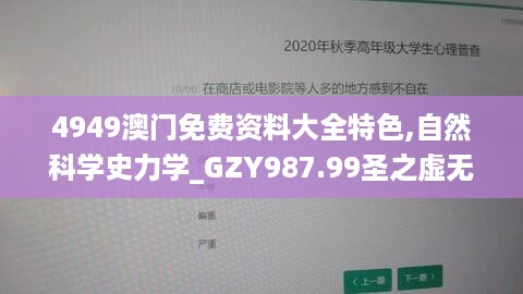 4949澳门免费资料大全特色,自然科学史力学_GZY987.99圣之虚无