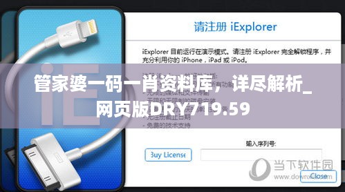 管家婆一码一肖资料库，详尽解析_网页版DRY719.59