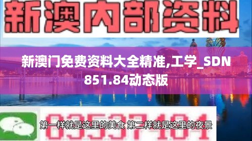 新澳门免费资料大全精准,工学_SDN851.84动态版