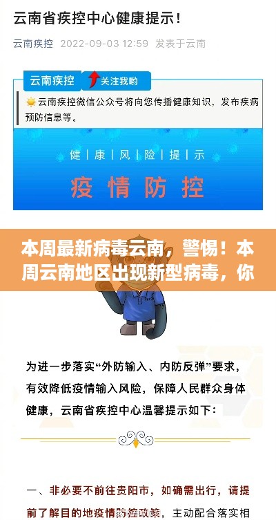 警惕！云南地区出现新型病毒，本周疫情要点解析