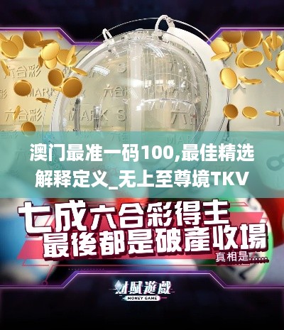 澳门最准一码100,最佳精选解释定义_无上至尊境TKV600.33