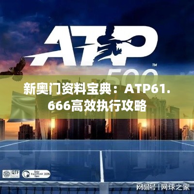 新奥门资料宝典：ATP61.666高效执行攻略