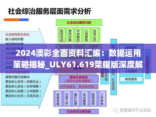 2024澳彩全面资料汇编：数据运用策略揭秘_ULY61.619荣耀版深度解析